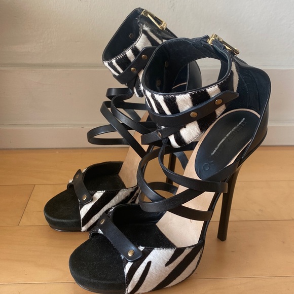 Jimmy Choo | Shoes | Jimmy Choo Leather And Zebra Print